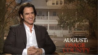 Dermot Mulroney  August Osage County Interview HD [upl. by Eiggam]