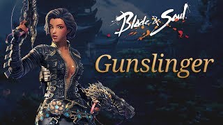 Blade amp Soul Gunslinger Overview [upl. by Nnylsor]