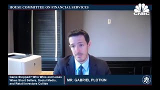 Melvin Capital CIO at GameStop hearing Reddit traders exploited opportunity around short interest [upl. by Sucitivel]