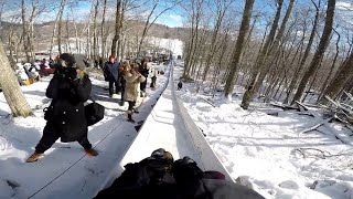 National Toboggan Championships in Camden Maine [upl. by Allyce511]