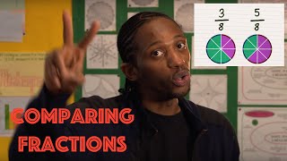 Comparing Fractions Maths Rap Sessions Ep 3 [upl. by Elrae]