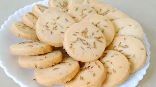 Zeera Biscuit Recipe  Bakery Style Zeera Biscuit Recipe [upl. by Largent]