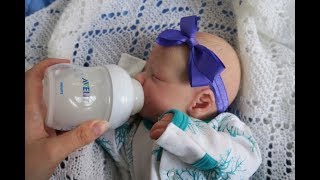 Reborn Iylas Morning Routine Reborn Baby Doll Roleplay [upl. by Agathy]