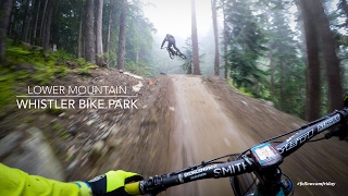 Mountain Biking the lower Whistler Bike Park [upl. by Adnaral]