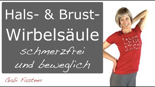 🧣20 min HWS und BWS stabilisieren und mobilisieren  ohne Geräte [upl. by Rozalin]