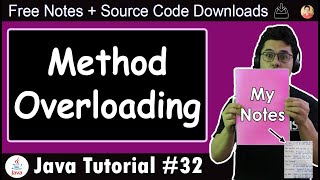 Java Tutorial Method Overloading in Java [upl. by Manlove980]