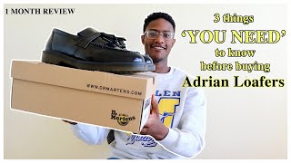 3 things YOU NEED to know before buying DrMartens Adrian Tassel Loafers [upl. by Loggia]