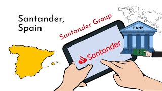 Santander Bank Banco Santander  History and Company profile overview [upl. by Nooj]