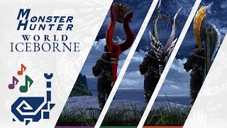 All Hunting Horn Sounds In Monster Hunter World Iceborne MHWI [upl. by Gnoht]