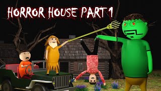 Gulli Bulli Aur Horror House Part 1  The Haunted House Horror Story  Scary Toons  Mjh [upl. by Ahsienek415]