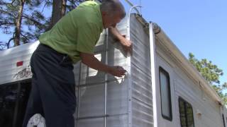 How To Reseal RV Corner Molding [upl. by Shalom]