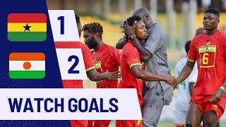 GHANA VS NIGER12AFCON QUALIFIERSGOALSampHIGHLIGHTS [upl. by Nohtiek522]