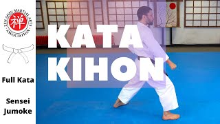 Kihon  Shotokan Karate White Belt Kata [upl. by Ylrehc]