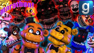 Gmod FNAF Marathon  The Nightmares Attack Parts 110 [upl. by Knowlton]