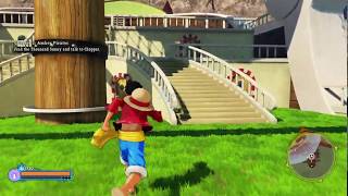 Exploring Thousand Sunny Tour  One Piece World Seeker [upl. by Nonie]