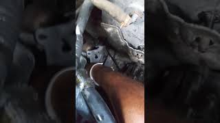 Nissan Rogue starter replace [upl. by Redep]