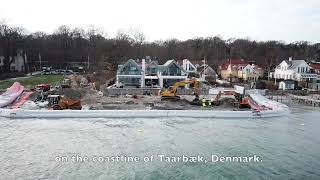 Temporary Cofferdam Deployment  The best inflatable cofferdam [upl. by Tully]