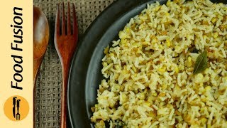 Hari Moong dal Khichdi Green Mong Dal Lentil Khichdi Recipe By Food Fusion [upl. by Syd]