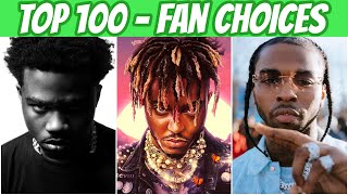 TOP 100 RAP SONGS OF 2020 FAN CHOICES [upl. by Wickham]