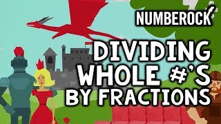 Dividing Whole Numbers by Fractions Song [upl. by Holbrook]