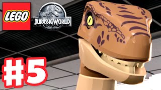 LEGO Jurassic World  Gameplay Walkthrough Part 5  The Visitor Center PC [upl. by Haimorej731]