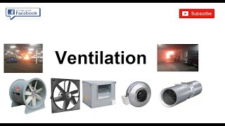 Ventilation II Types Of Fan [upl. by Yesdnil]