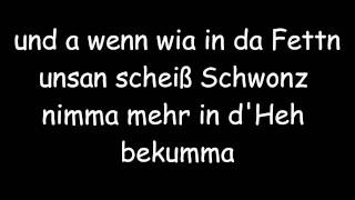 Die Vamummtn  Ana Geht No  Lyrics [upl. by Maloy749]