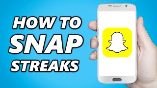 How to Do Streaks on Snapchat 2022 [upl. by Janek]