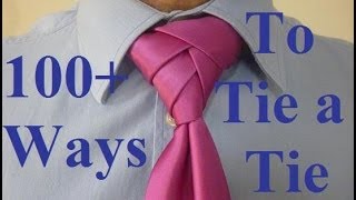 How to Tie a Tie Fancy Braided Knot [upl. by Amada]