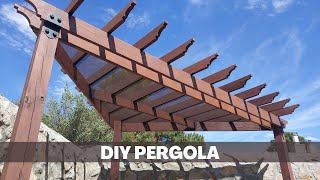 Building a DIY Pergola [upl. by Fusuy]