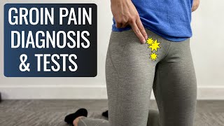 Top 3 Groin Pain Self Tests and Diagnosis SURPRISE [upl. by Ynatsed]