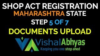 Shop Act Licence Registration Maharashtra Step 5 Documents Upload [upl. by Juliann]