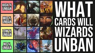 Will Wizards Unban These Powerful Cards  MTG Unban Speculation [upl. by Alithia]