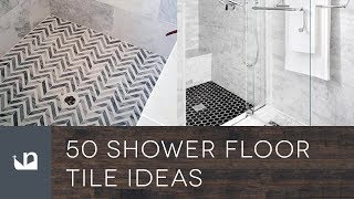 50 Shower Floor Tile Ideas [upl. by Ordisy]