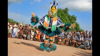 Zahouli folklore gouro Côte dIvoire [upl. by Bernj]