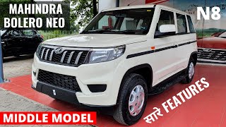 2024 Mahindra Bolero Neo N8 Variant Full Review  Price Features Interiors  Bolero NEO N8 2024 [upl. by Doughty795]