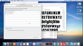 Install TTF Font on Mac [upl. by Derward]