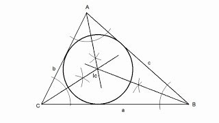 Incentro de un triángulo [upl. by Chem]