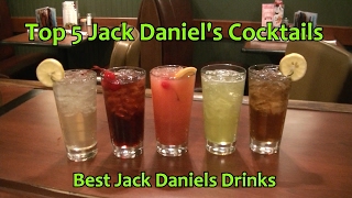 Top 5 Jack Daniels Cocktails Best Jack Daniels Drinks [upl. by Shaun]