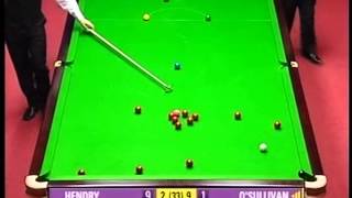 2004 World Snooker Championship SF Ronnie OSullivan vs Stephen Hendry Session 2 BBC [upl. by Biegel352]