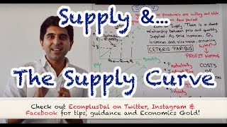 Y1 4 Supply and the Supply Curve [upl. by Getraer]