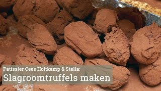 Cees Holtkamp maakt slagroomtruffels [upl. by Etnomal416]