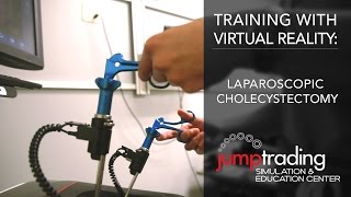 Training with Virtual Reality Laparoscopic Cholecystectomy [upl. by Alodi]