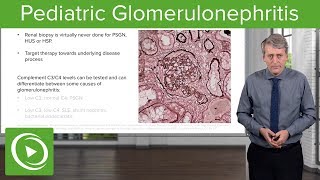 Pediatric Glomerulonephritis – Pediatrics  Lecturio [upl. by Erna]