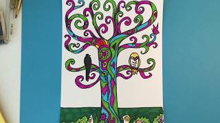 Gustav Klimt Tree of Life [upl. by Hun389]