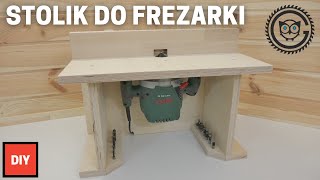 Jak zrobić stół do frezarki DIY [upl. by Tsirhc695]