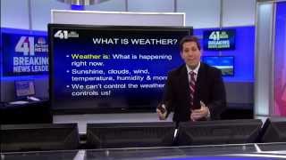 Weather 101 for kids  with Meteorologist JD Rudd [upl. by Nrevel6]