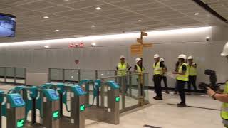 Interior of Springleaf TEL MRT station [upl. by Medlin]