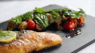 Trout Meunière with Chorizo Salad  A French Culinary Classic [upl. by Finnegan]