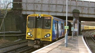 Half an Hour at 216  Birkenhead North Station 1022017  Class 507 508 terminus [upl. by Lyram]